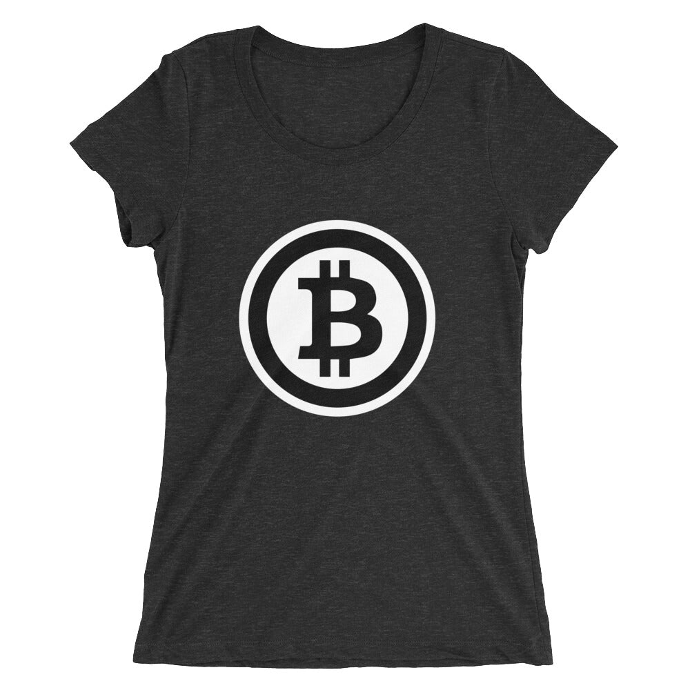 Women's Bitcoin Logo T-shirt