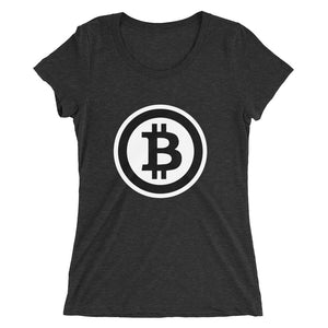Women's Bitcoin Logo T-shirt